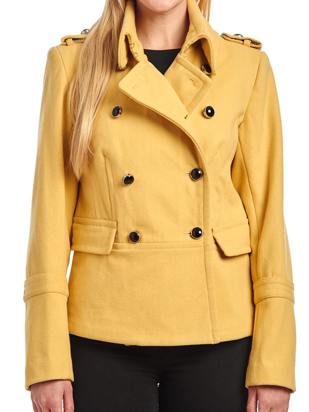 Petite Large Pea Coat